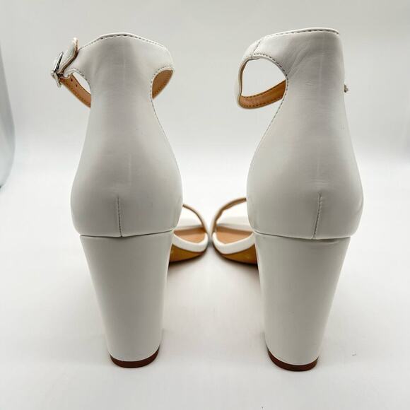 International Concepts Sandal Womens 11 White Kivahp Ankle Strap Sandal‎ NEW - Picture 6 of 13